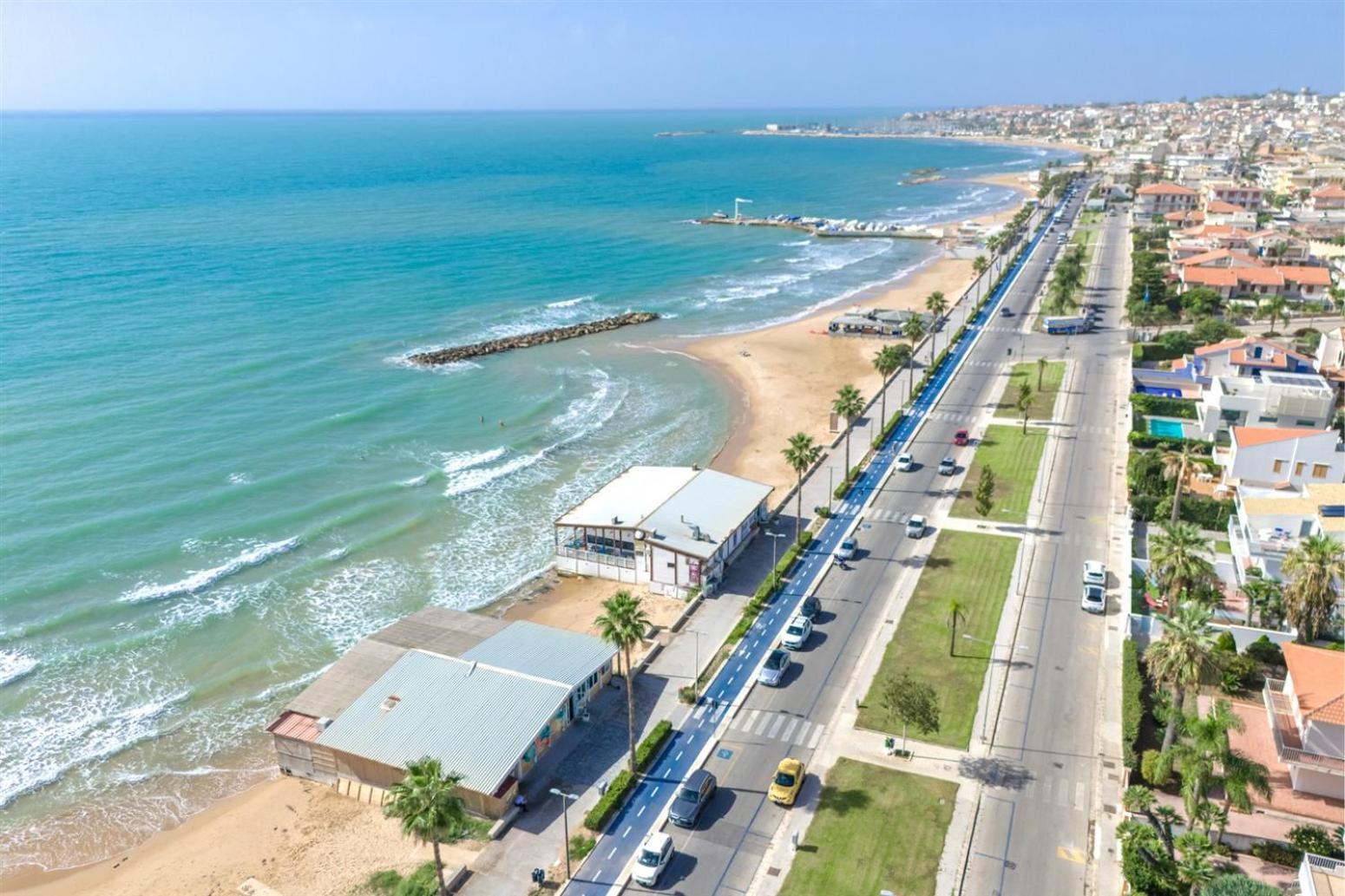 Archimede, Appartamento Con Vista In Centro A Marina Di Ragusa Dış mekan fotoğraf